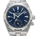 ヴァシュロンコンスタンタン オーバーシーズデュアルタイム ブルー 中古 (VACHERON CONSTANTIN Overseas Dualtime)/ Ref.7900V/110A-B334 メンズ