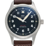IWC パイロットウォッチ オートマティック スピットファイヤ ブラック 中古 (IWC Pilot's Watch Automatic Spitfire)/ Ref.IW326803 メンズ