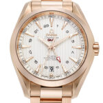オメガ シーマスターアクアテラ 150m コーアクシャル GMT シルバー 未使用品 (OMEGA Seamaster Aqua Terra 150m Co-Axial GMT)/ Ref.231.50.43.22.02.001 メンズ