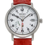 セイコー プレサージュ スタジオ・ジブリ 紅の豚 リミテッド ホワイト 新品 (SEIKO Presage Studio Ghibli PORCO ROSSO limited)/ Ref.SARR005 メンズ