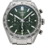 タグ・ホイヤー カレラ スポーツ クロノグラフ キャリバー ホイヤー02 グリーン 未使用品 (TAG Heuer Carrera Sports Chronograph Calibre HEUER02)/ Ref.CBN2A10.BA0643 メンズ