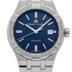 モーリス・ラクロア アイコン オートマティック ブルー 新品 (MAURICE LACROIX Aikon Automatic)/ Ref.AI6008-SS002-430-1 メンズ
