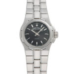 ヴァシュロンコンスタンタン オーバーシーズ レディース ブラック 中古 (VACHERON CONSTANTIN Overseas Lady’s)/ Ref.16050/423A レディース