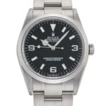 ロレックス エクスプローラーⅠ ブラック 中古 (ROLEX ExplorerⅠ)/ Ref.114270 メンズ