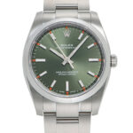 ロレックス オイスター パーペチュアル オリーブグリーン 未使用品 (ROLEX Oyster Perpetual)/ Ref.114200 メンズ