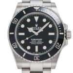 ロレックス サブマリーナ ブラック 未使用品 (ROLEX Submariner)/ Ref.124060 メンズ