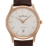 ジャガー・ルクルト マスター ウルトラスリム デイト シルバー 未使用品 (JAEGER-LECOULTRE Master Ultraslim Date)/ Ref.Q1232510 メンズ