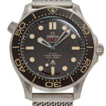 オメガ シーマスター ダイバー 300M コーアクシャル マスタークロノメーター 007エディション ブラウン 新品 (OMEGA Seamaster Diver 300M Co-Axial Master Chronometer 007 Edition)/ Ref.210.90.42.20.01.001 メンズ