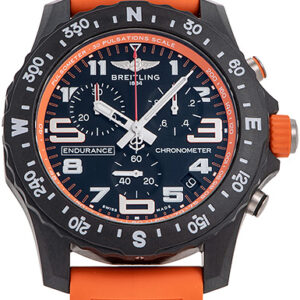 ブライトリング エンデュランス プロ ブラック/オレンジ 新品 (BREITLING Endurance Pro)/ Ref.X82310A51B1S1 メンズ