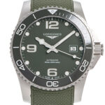 ロンジン ハイドロ コンクエスト グリーン 新品 (LONGINES Hydro Conquest)/ Ref.L3.781.4.06.9 メンズ