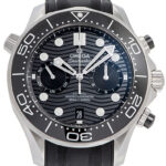 オメガ シーマスター300M コーアクシャル マスタークロノメーター クロノグラフ ブラック 中古 (OMEGA Seamaster 300M Co-Axial Master Chronometer Chronograph)/ Ref.210.32.44.51.01.001 メンズ