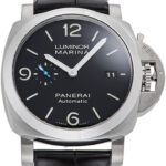 パネライ ルミノールマリーナ1950 3デイズ アッチャイオ ブラック 未使用品 (PANERAI Luminor Marina1950 3Days Acciaio)/ Ref.PAM01312 メンズ
