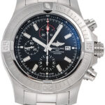 ブライトリング スーパーアベンジャー クロノグラフ 48 ブラック 中古 (BREITLING Super Avanger Chronograph 48)/ Ref.A13375101B1A1(A348B-1PSS) メンズ