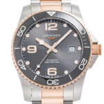 ロンジン ハイドロ コンクエスト グレー 新品 (LONGINES Hydro Conquest)/ Ref.L3.781.3.78.7 メンズ