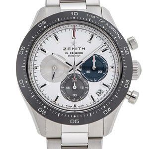 ゼニス クロノマスター スポーツ シルバー/グレー/ブルー 新品 (ZENITH Chronomaster Sports)/ Ref.03.3100.3600/69.M3100 メンズ