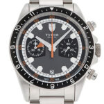 チューダー/チュードル ヘリテージ クロノグラフ グレー/ブラック 未使用品 (TUDOR Heritage Chronograph)/ Ref.70330N メンズ