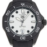 タグ・ホイヤー アクアレーサー プロフェッショナル 300 ナイトダイバー ホワイト 未使用品 (TAG Heuer Aquaracer Professional 300m Night Diver)/ Ref.WBP201D.FT6197 メンズ
