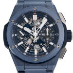 ウブロ ビッグバン インテグラル ブルー セラミック ブルー 中古 (HUBLOT Big Bang Integral Blue Ceramic)/ Ref.451.EX.5123.EX メンズ
