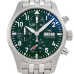 IWC パイロットウォッチ クロノグラフ 41 グリーン 新品 (IWC Pilots Watch Chronograph 41)/ Ref.IW388104 メンズ
