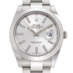 ロレックス デイトジャスト41 シルバー 未使用品 (ROLEX Datejust41)/ Ref.126300 メンズ