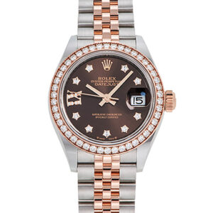 ロレックス デイトジャスト 28 ブラウン 未使用品 (ROLEX Datejust 28)/ Ref.279381RBR レディース