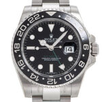ロレックス GMTマスターⅡ ブラック 未使用品 (ROLEX GMT MasterⅡ)/ Ref.116710LN メンズ