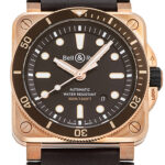 ベル＆ロス BR03-92 ダイバー ブラウン ブロンズ ブラウン 未使用品 (Bell&Ross BR03-92 Diver Brown Bronz)/ Ref.BR0392-D-BR-BR/SCA メンズ