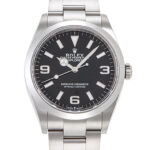 ロレックス エクスプローラーⅠ ブラック 未使用品 (ROLEX Explorer 36)/ Ref.124270 メンズ