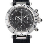カルティエ パシャN゜950 クロノ グレー 中古 (CARTIER Pasha N゜950 Chronograph )/ Ref.W3105155 メンズ