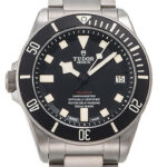 チューダー/チュードル ペラゴス レフトハンド ドライブ ブラック 中古 (TUDOR Pelagos Lefthand Drive)/ Ref.25610TNL-0001 メンズ