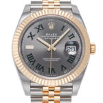ロレックス デイトジャスト41 スレート（グレー） 未使用品 (ROLEX Datejust41)/ Ref.126333 メンズ