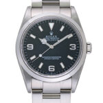 ロレックス エクスプローラーⅠ ブラック 中古 (ROLEX ExplorerⅠ)/ Ref.114270 メンズ
