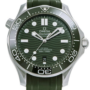 オメガ シーマスター300M コーアクシャル マスタークロノメーター グリーン 新品 (OMEGA Seamaster 300M Co-Axial Master Chronometer)/ Ref.210.32.42.20.10.001 メンズ