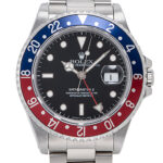 ロレックス GMTマスターⅡ ブラック 中古 (ROLEX GMT MasterⅡ)/ Ref.16710 メンズ