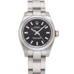 ロレックス オイスター パーペチュアル ブラック 中古 (ROLEX Oyster Perpetual)/ Ref.176200 レディース
