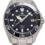 セイコー グランドセイコー エボリューション 9 コレクション ブラック 新品 (SEIKO Grand Seiko Evolution 9 Collection)/ Ref.SLGA015 メンズ