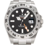 ロレックス エクスプローラーⅡ ブラック 中古 (ROLEX ExplorerⅡ)/ Ref.216570 メンズ