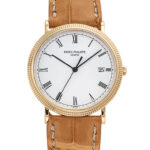 パテックフィリップ カラトラバ ホワイト 中古 (PATEK PHILIPPE Calatrava)/ Ref.3944J メンズ