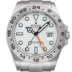ロレックス エクスプローラーⅡ ホワイト 未使用品 (ROLEX ExplorerⅡ)/ Ref.226570 メンズ