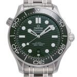 オメガ シーマスター300M コーアクシャル マスタークロノメーター グリーン 新品 (OMEGA Seamaster 300M Co-Axial Master Chronometer)/ Ref.210.30.42.20.10.001 メンズ