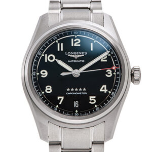 ロンジン スピリット ブラック 新品 (LONGINES Spirit)/ Ref.L3.410.4.53.6 メンズ