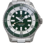 ブライトリング スーパーオーシャン オートマティック44 グリーン 新品 (BREITLING Super Ocean Automatic44)/ Ref.A17376A31L1A1 メンズ