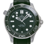 オメガ シーマスター300M コーアクシャル マスタークロノメーター グリーン 新品 (OMEGA Seamaster 300M Co-Axial Master Chronometer)/ Ref.210.32.42.20.10.001 メンズ