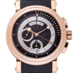 ブレゲ マリーンⅡクロノグラフ グレー 中古 (BREGUET MarineⅡ Chronograph)/ Ref.5827BR/Z2/5ZU メンズ