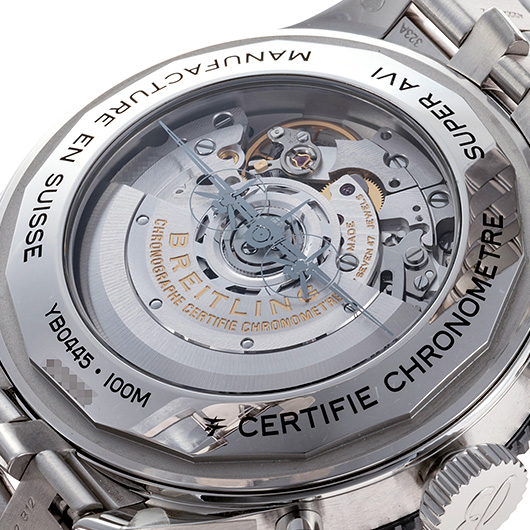 ブライトリング スーパー アヴィ B04 クロノグラフ GMT 46 モスキート YB04451A1B1A1 詳細画像 4