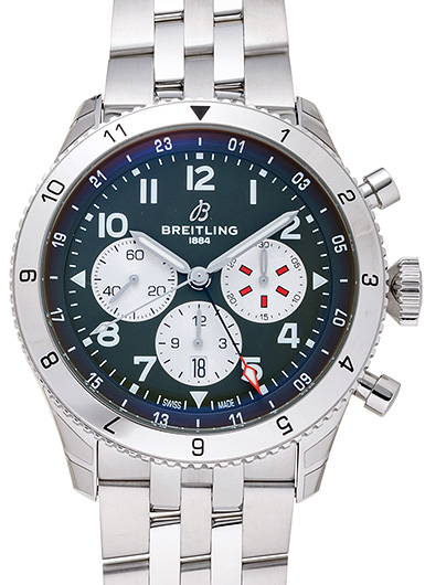 ブライトリング スーパー アヴィ B04 クロノグラフ GMT 46 カーチス ウォーホーク AB04452A1L1A1 商品画像
