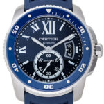 カルティエ カリブル ドゥ カルティエ ダイバー ブルー 中古 (CARTIER Calibre de Cartier Diver)/ Ref.WSCA0010 メンズ
