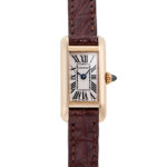 カルティエ タンクアロンジェ ホワイト 中古 (CARTIER Tank Allongee)/ Ref.W1529956 レディース
