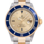 ロレックス サブマリーナ デイト シャンパン 中古 (ROLEX Submariner Date)/ Ref.16613SG メンズ