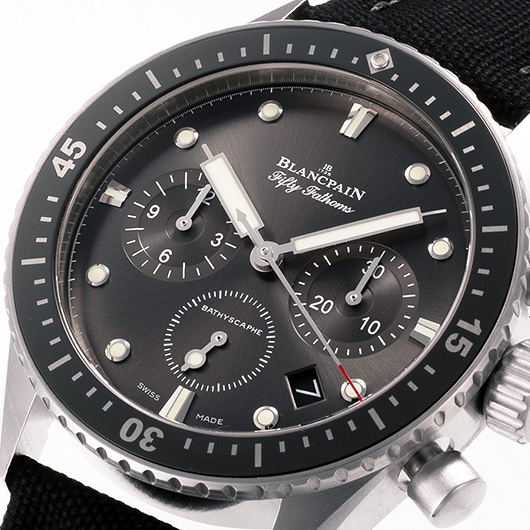 ブランパン フィフティ ファゾムス バチスカーフ クロノグラフ フライバック 5200-1110-B52A 詳細画像 2